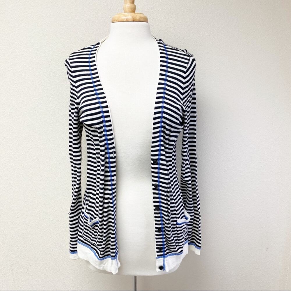 Design History Striped Knit Sweater Size Large
